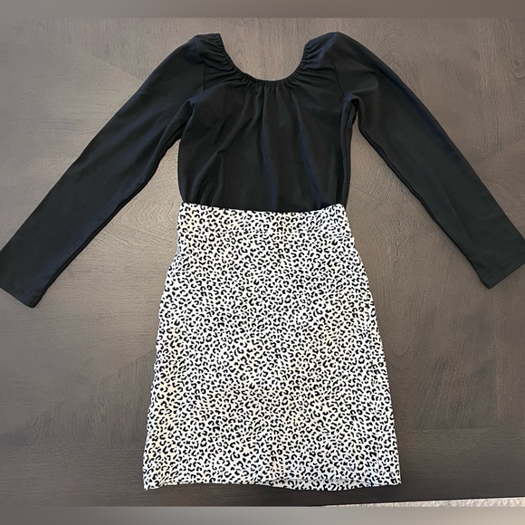 Bailey’s Blossoms Other - NWOT Cheetah Print Midi Skirt & Bodysuit